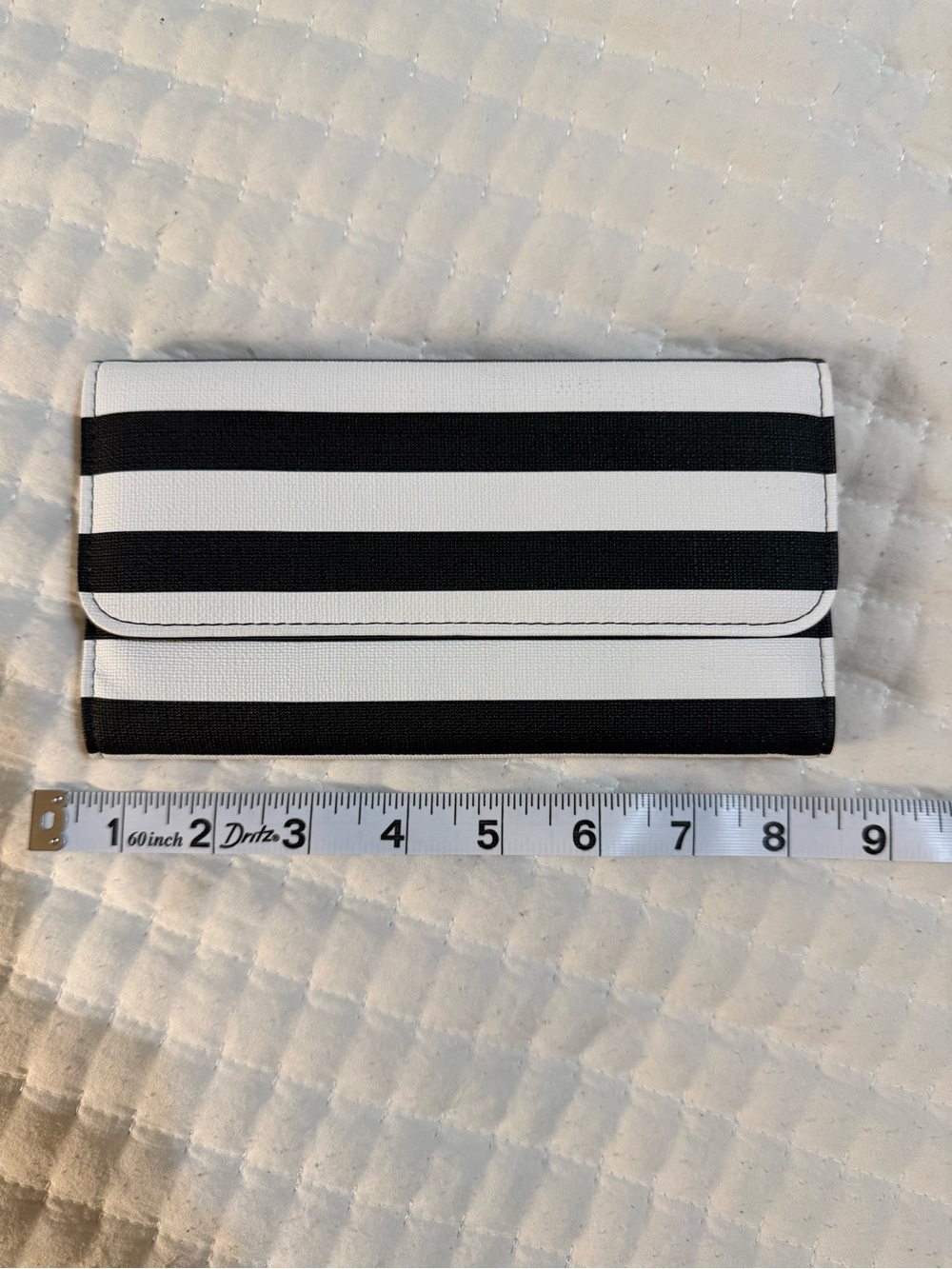 KUT from the Kloth black tri-fold slim wallet
